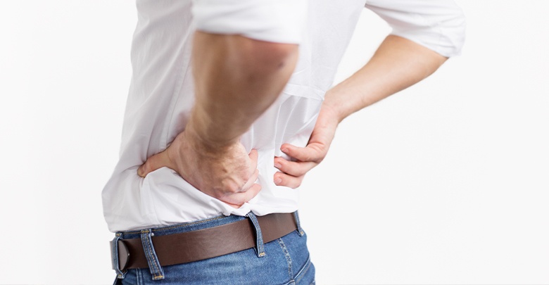 Reactive arthritis can present as lower back pain, more common in men
